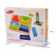 Puzzle cuburi forme geometrice