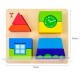 Puzzle cuburi forme geometrice