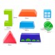 Puzzle cuburi forme geometrice