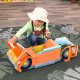 Masinuta de impins Jeep Safari 2 in 1 Ride and Play Kidarft - Joc cu sunete constructie robusta din lemn 