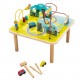 Masuta multifunctionala educativa Orasel cu trasee Rolercoster din lemn XXL Table Time to Enjoy 