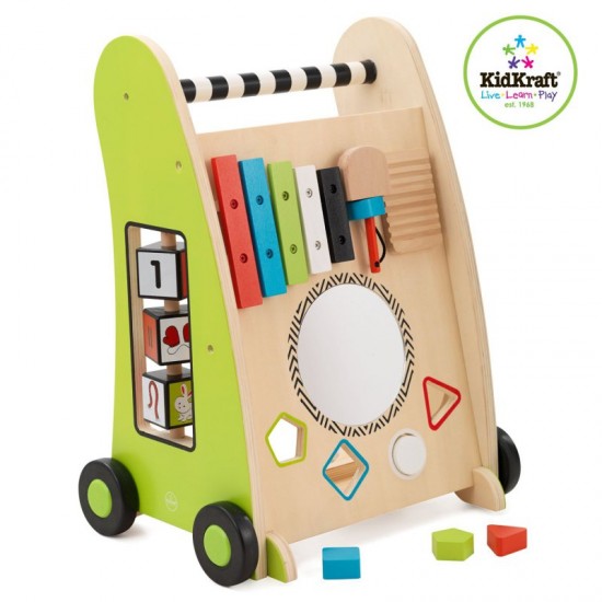 Premergator / Antemergator din lemn Push Along Play Cart Kidkraft