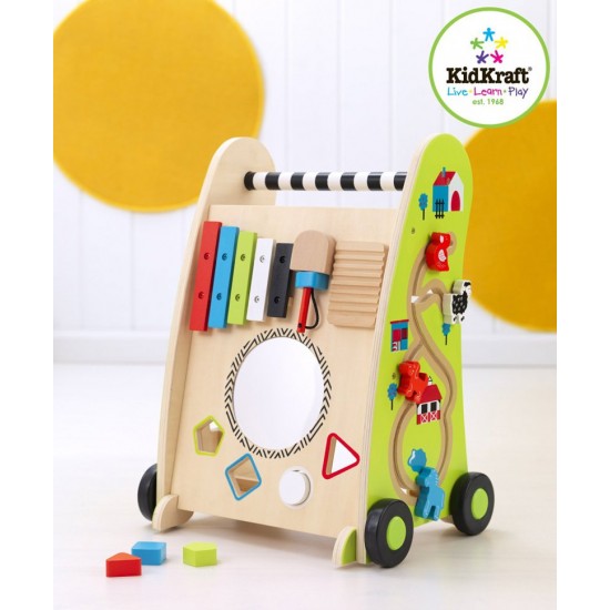 Premergator / Antemergator din lemn Push Along Play Cart Kidkraft