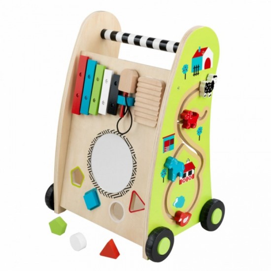 Premergator / Antemergator din lemn Push Along Play Cart Kidkraft