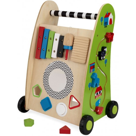 Premergator / Antemergator din lemn Push Along Play Cart Kidkraft