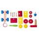 Masinuta din lemn de tras Betoniera Build and Play DYI