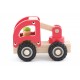 Masinuta din lemn Masina de Pompieri Fire Truck