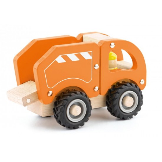 Masinuta din lemn Masina de Gunoi - Gunoiera