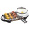 Set Gratar Barbecue Grill SPrey cu Lumni LED si Sunete  cu 69 accesorii de jucarie pentru bucatarie copii
