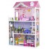 Casuta din lemn Capsunica Residence DollHouse - Casa pentru papusi cu lift cu mobilier inclus 