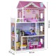 Casuta din lemn Capsunica Residence DollHouse - Casa pentru papusi cu lift cu mobilier inclus 