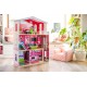 Casuta de basm din lemn Malibu Residence DollHouse - Casa pentru papusi cu lift cu mobilier inclus de la  EcoToys