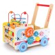 Antemergator 6 in1 din lemn Masina deSalvare  Ambulanta - Premergator Masina Ambulance cu multiactivitati