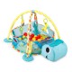 Salteluta de joaca cu 30 de bile - Centru Multiactivitati Broasca Testoasa Albastra