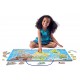 Harta Lumii Magnetica 2 in 1 Lumea in Imagini Puzzle - Magnetic Map The World în Picture 