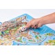 Harta Lumii Magnetica 2 in 1 Lumea in Imagini Puzzle - Magnetic Map The World în Picture 