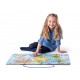 Harta Lumii Magnetica 2 in 1 Lumea in Imagini Puzzle - Magnetic Map The World în Picture 