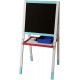 Tabla magentica de scris  cu crerata Sevalet Fresh Art 4 in 1 ajustabila cu suport pentru hartie si accesorii