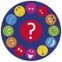 Covor Rotund 2x2 Copii cu Exprimaarea emotiilor, Covoras Multicolor cu Emoticoane