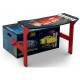 Bancuta cu Birou McQueen-Mobilier 2 in 1 pentru depozitare jucarii Cars Team Delta Children