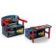 Bancuta cu Birou McQueen-Mobilier 2 in 1 pentru depozitare jucarii Cars Team Delta Children
