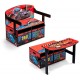 Bancuta cu Birou Disney Lightning McQueen 2 in 1 cu depozitare jucarii Cars Team Delta Children