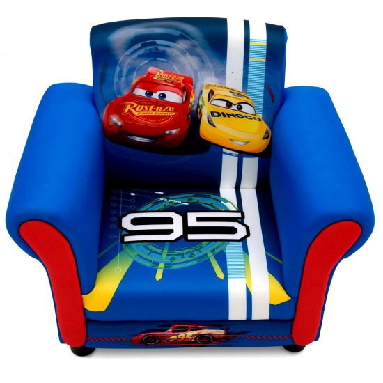 Fotoliu copii Disney CARS McQueen cu cadru din lemn Delta Children