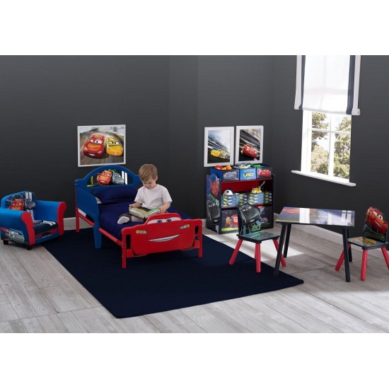 Fotoliu copii Disney CARS McQueen cu cadru din lemn Delta Children