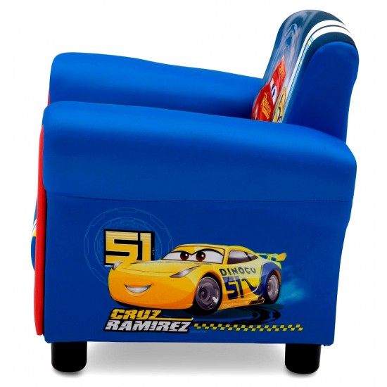 Fotoliu copii Disney CARS McQueen cu cadru din lemn Delta Children
