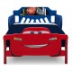 Pat copii Disney Lightning McQueen cu cadru metalic Cars Team 3D Delta Children