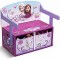 Bancuta cu Birou Disney Frozen  Mobilier 2 in 1 pentru depozitare jucarii  din lemn Delta Children