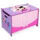 Bancuta si Ladita din lemn pentru depozitare jucarii Disney Minnie Mouse Delta Children