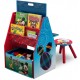 Birou cu scaun Tabla si Organizator 2 in 1 Mickey Mouse Activity Center Delta Children
