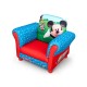 Fotoliu copii Disney Mickey Mouse cu cadru din lemn Delta Children