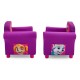 Fotoliu copii Paw Patrol Girl cu cadru din lemn Delta Children