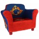 Fotoliu copii Sam Pompierul cu cadru din lemn Delta Children