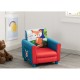 Fotoliu Fox and Owl -Woodland cu buzunare- pentru copii cu cadru din lemn Delta Children