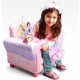 Fotoliu copii Disney Princess cu cadru din lemn Delta Children