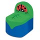 Fotoliu copii Gargarita LadyBug moale cu  Soft Touch - Inapoi la Naura - Back To Nature 