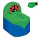 Fotoliu copii Gargarita LadyBug moale cu  Soft Touch - Inapoi la Naura - Back To Nature 