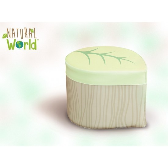 Masuta Leaf in forma de frunza Natural World - Lumea Naturala - Mobiler moale pentu copii