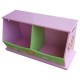 Mobilier tematic Butterfly cu 3 compartimente de stocare din lemn MDF Liberty House