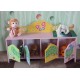 Mobilier tematic Butterfly cu 4 compartimente de stocare cu usi din lemn MDF Liberty House