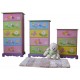 Comoda cu patru sertare Butterfly Mobilier Tematic din lemn MDF Liberty House