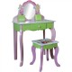 Masuta de toaleta Butterfly cu scaunel din lemn MDF Liberty House Toys OnlyToys