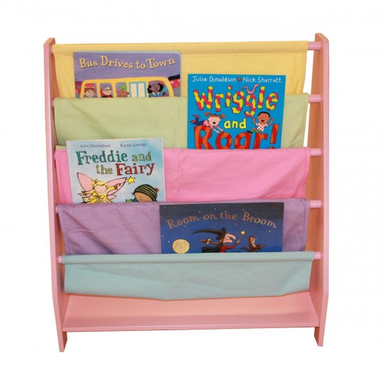 Biblioteca Etajera Fairy pentru carti si reviste - rafturi din panza si MDF Liberty House Toys OnlyToys
