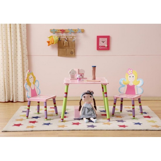 Masuta FAIRY cu doua scaunele din lemn MDF  Liberty House