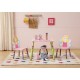 Masuta FAIRY cu doua scaunele din lemn MDF  Liberty House