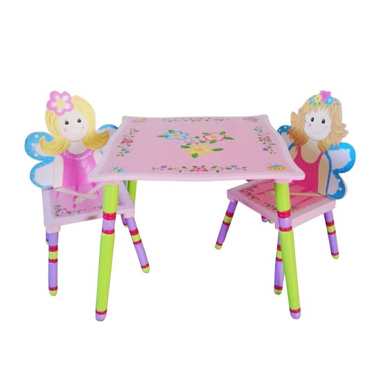 Masuta FAIRY cu doua scaunele din lemn MDF  Liberty House
