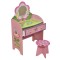 Masuta de toaleta Fairy cu scaunel  din lemn MDF Liberty House Toys OnlyToys